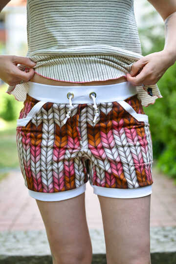 Schnittmuster Sommerhose kurze Hose Shorts Stacey für Damen Gr. 32-48