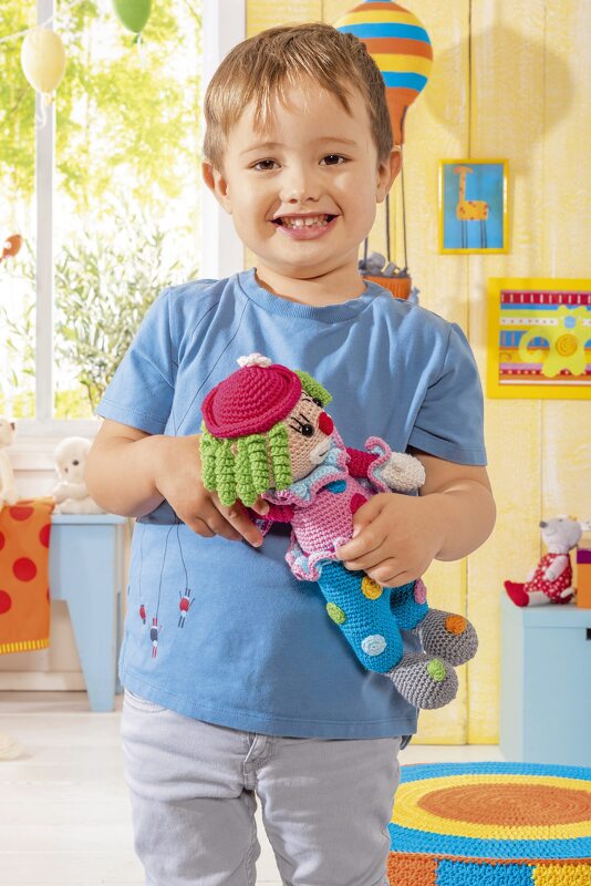 Clowns & Jonglierbälle Häkeln - Bild 3