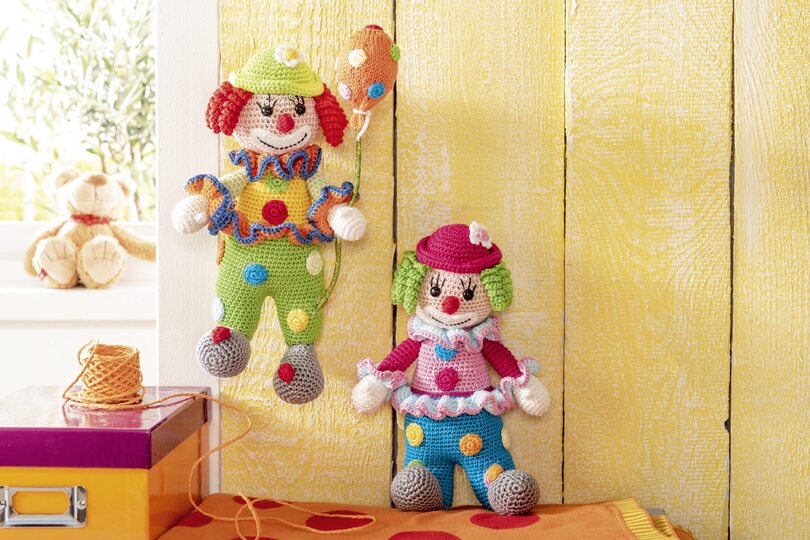 Clowns & Jonglierbälle Häkeln