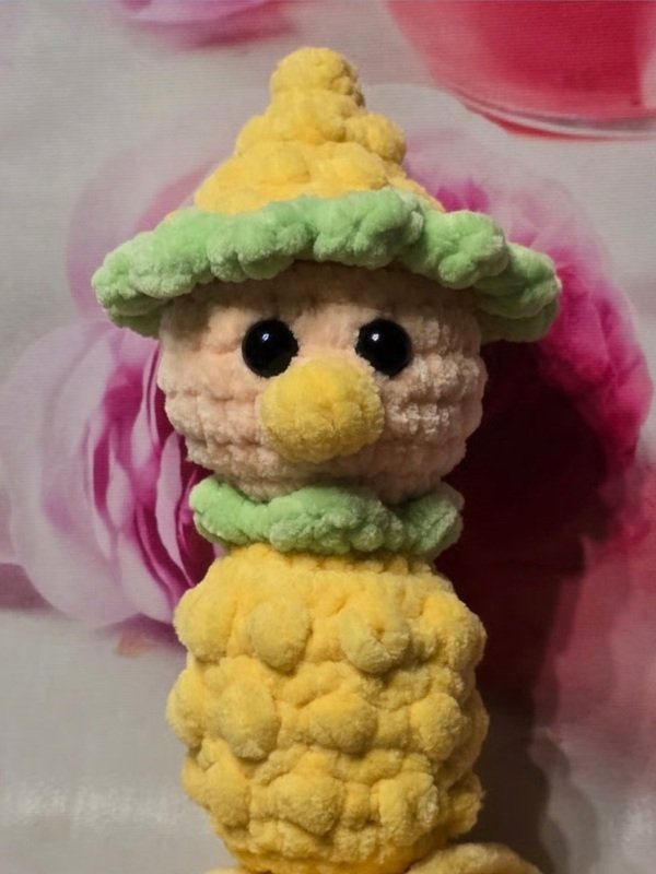 Häkelanleitung auf Deutsch - Ananaskobold - Crochet pattern