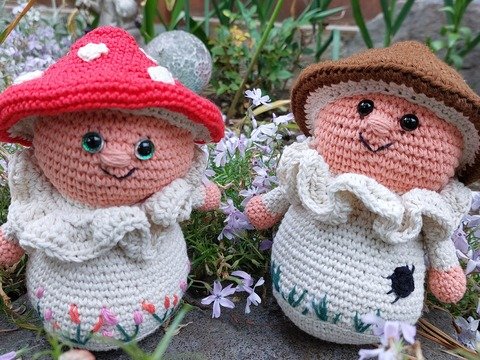 Kuschelpilz Glückspilz Lucky Pilz ca. 18 cm hoch