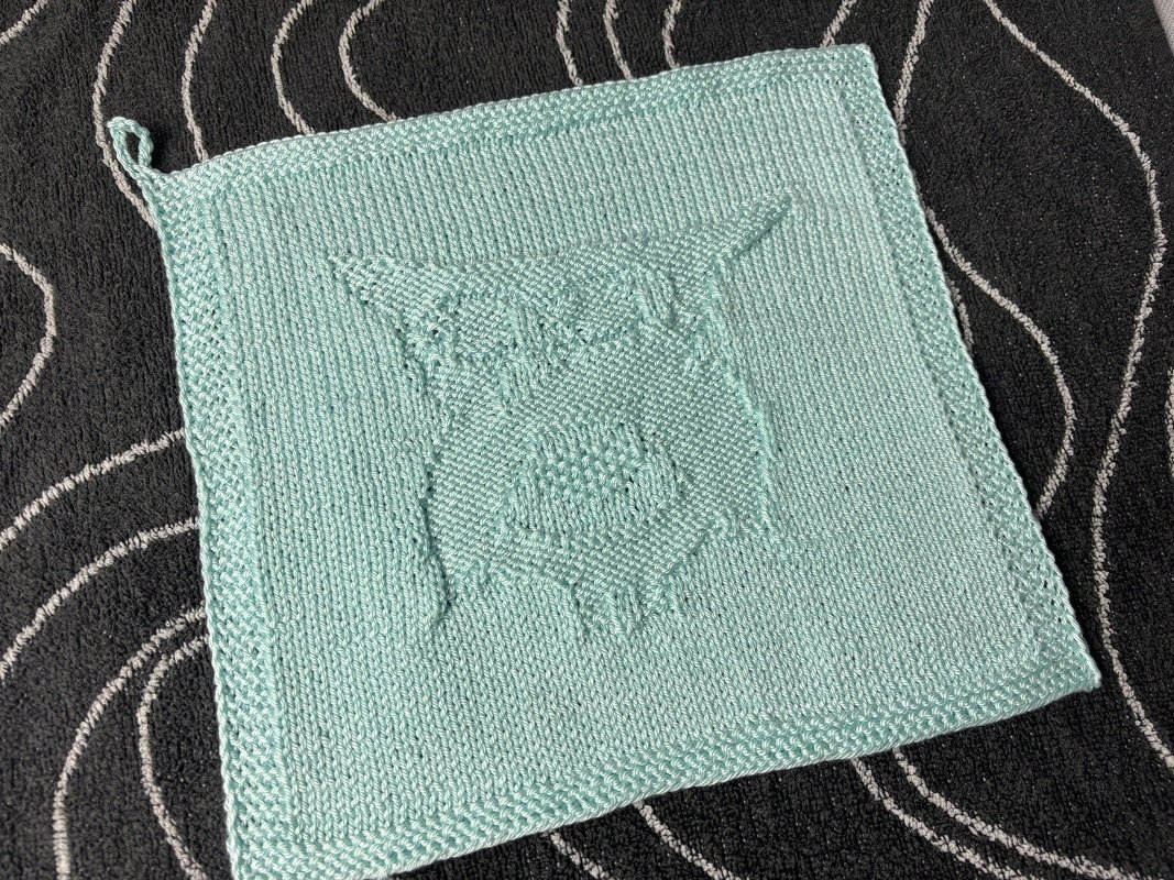 Washcloth Owl Eugenia – Knitting Instructions - Image 6