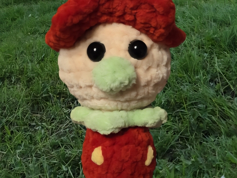 Amigurumi Häkelanleitung Erdbeerkobold Crochet Pattern