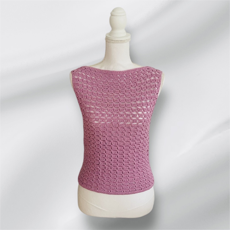 sommerliches gehäkeltes Top - Bild 2