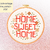 Stickvorlage PDF "Home Sweet Home" Download Vorlage im Kreuzstich