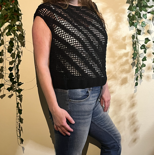 Crochet Pattern Shirt "Line Dance"