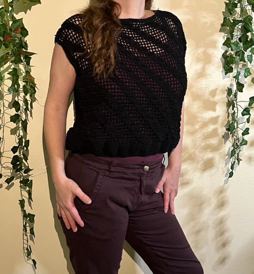 Crochet Pattern Shirt "Line Dance"