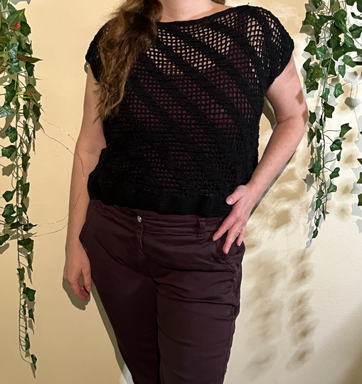 Crochet Pattern Shirt "Line Dance"