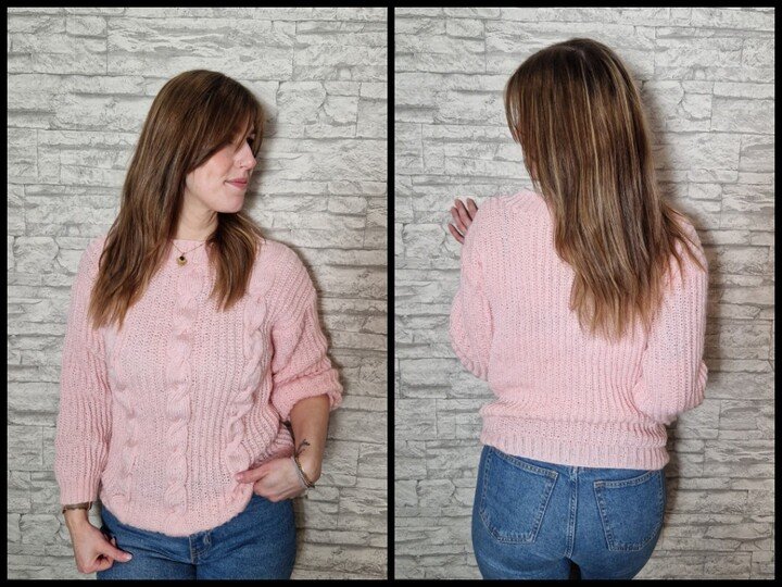 256 Strickanleitung Pullover Mustermix Ramona