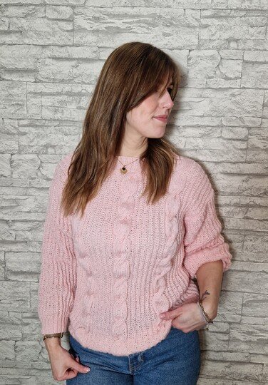 256 Strickanleitung Pullover Mustermix Ramona