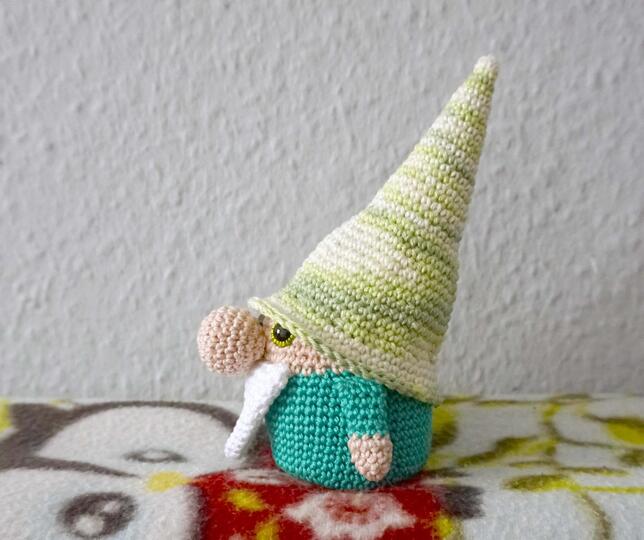 H&auml;kelanleitung f&uuml;r den Wichtel Tomte!