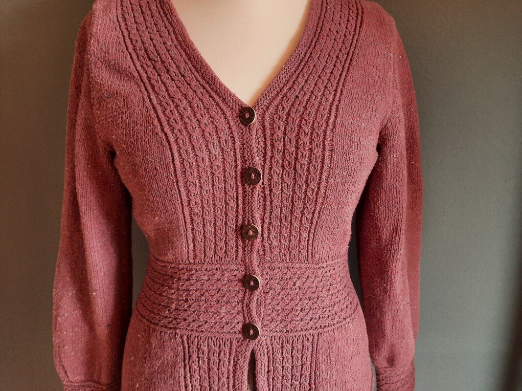Anleitung für die Strickjacke "Coffea"