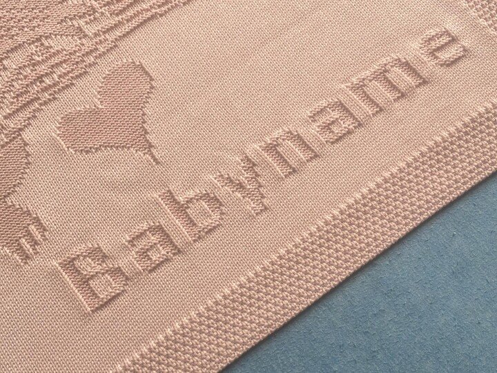 Strickanleitung Babydecke "Koala"