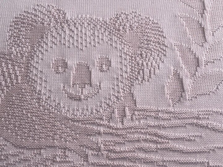Strickanleitung Babydecke "Koala"