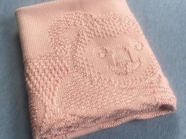 Strickanleitung Babydecke "Koala"