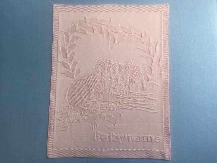 Strickanleitung Babydecke "Koala"