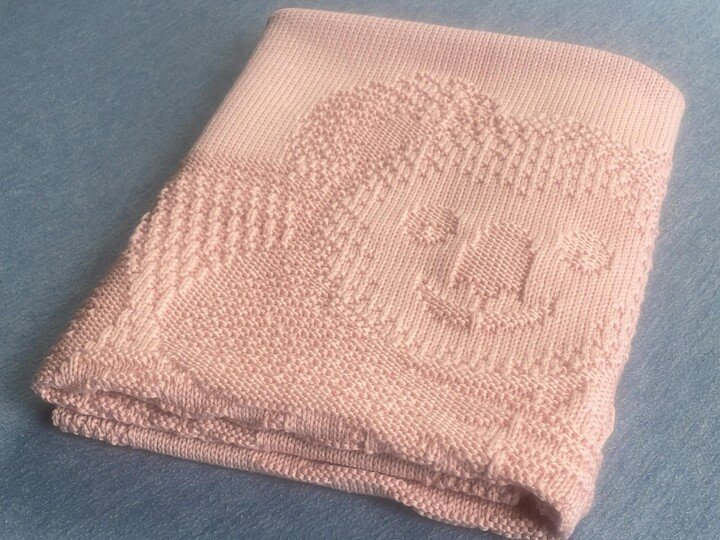 Strickanleitung Babydecke "Koala"