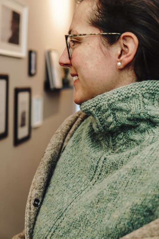 Ricardas CableCollar | knitting pattern | Shawl, knitted collar - Image 5