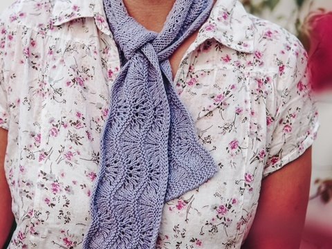 Lunas tiny WaveScarf | Strickanleitung | Minischal