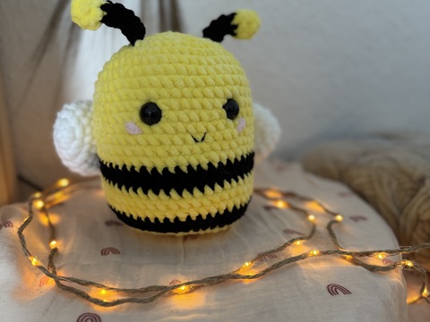 Häkelanleitung- Biene- Hummel- Pattern- PDF