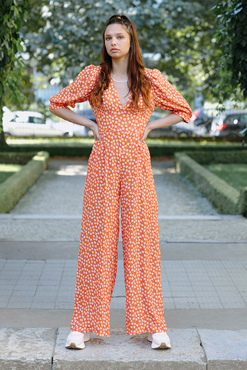 Jumpsuit sewing pattern ladies XS-XXXL PDF Download with sewing instruction