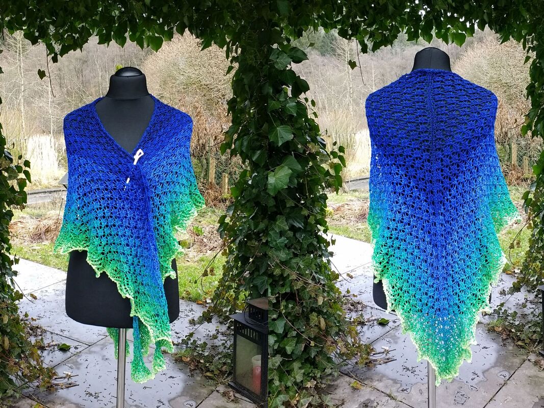 Sjöbacka Shawl, Lace, knitting pattern