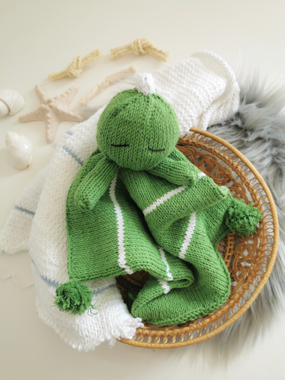 knitting pattern PDF Dinosaurier Chris baby easy pattern amigurumi toy