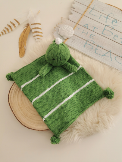 knitting pattern PDF Dinosaurier Chris baby easy pattern amigurumi toy