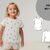 Schnittmuster Kinder Shirt Alina "minni" Gr. 80-140 + Video