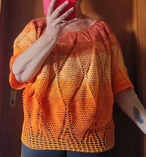 Häkelanleitung Rundpasse Charlize kurz