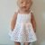 Häkelanleitung Kleid  "Lea" für 42 - 44 cm Babypuppen