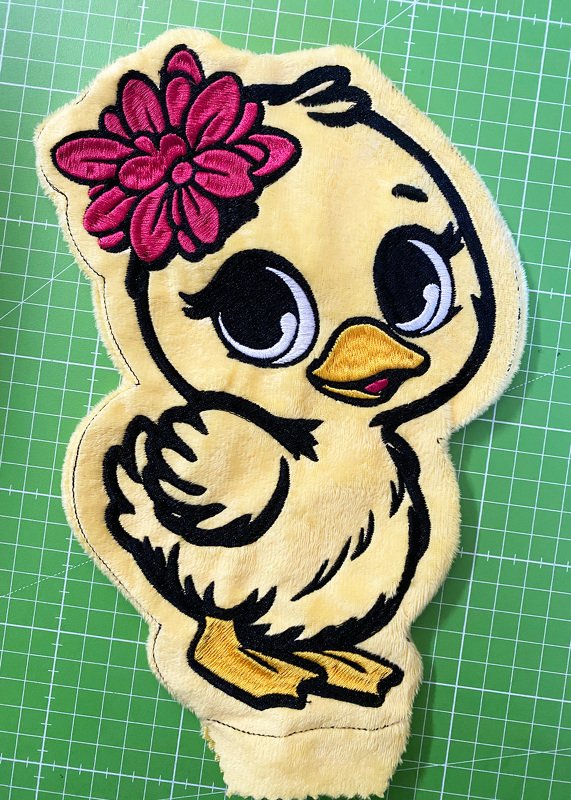 Stickdatei ITH Entchen Schnuggelinchen für Rahmen 20×30 cm, Maschinenstick - Bild 4