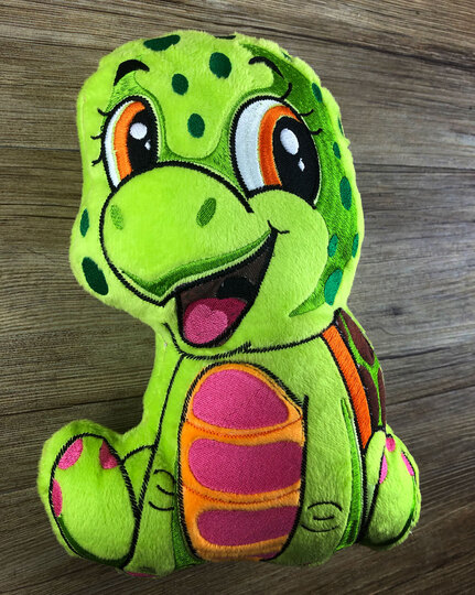 Stickdatei ITH Schildkröte Bruni für Rahmen 20×30cm, Maschinenstickdatei