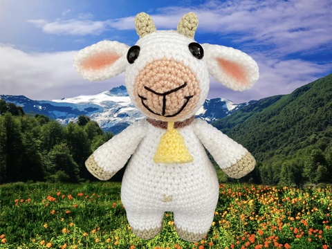 Kleine Ziege Emmy Häkelanleitung