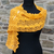 Suntrap - Scarf and Stole, Lace and cable combined
