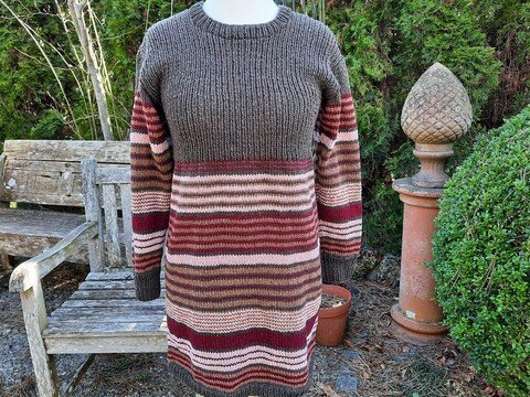 Anleitung für das Strickkleid "Castanea"