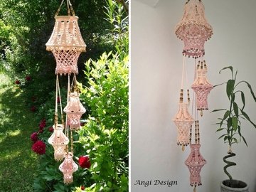 Häkelanleitung mehrteiliger Lampion "Sommernachtstraum"