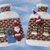 TeaCosyFolk Christmas House Hot Water Bottle Cover Knitting Pattern