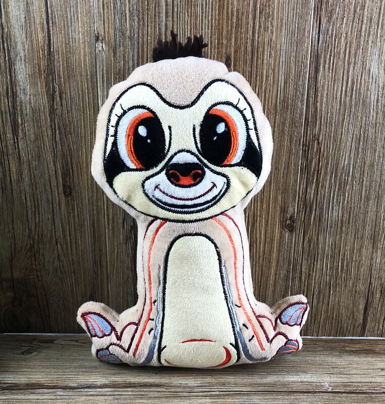 Stickdatei ITH Faultier OLAF für Rahmen 16×26 cm, Maschinenstickdatei - Bild 4