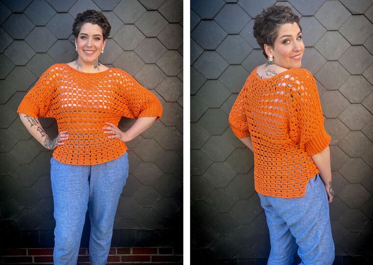 Häkelanleitung Pulli "SUMMER JAM"