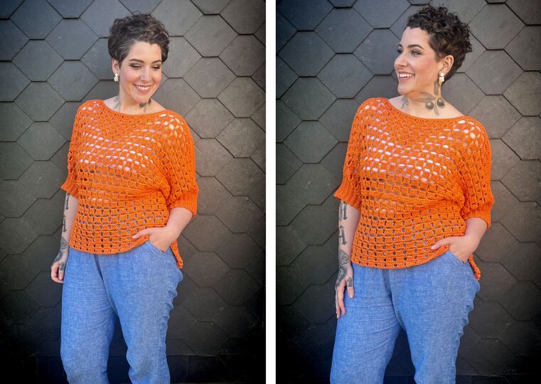 Häkelanleitung Pulli "SUMMER JAM"