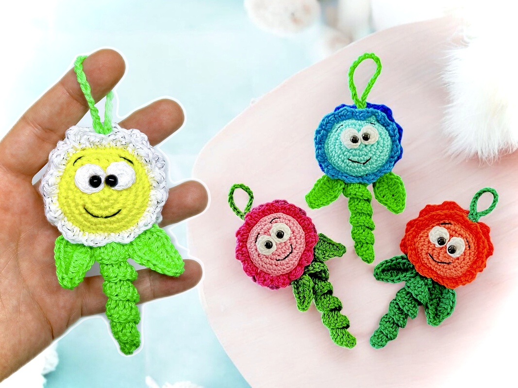 Lucky Flowers - Crochet Pattern