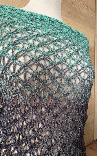 Shirt Velran Lochmustershirt Netzshirt Sommerliches Shirt häkeln Top