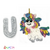 Crochet Animal Alphabet U Unicorn