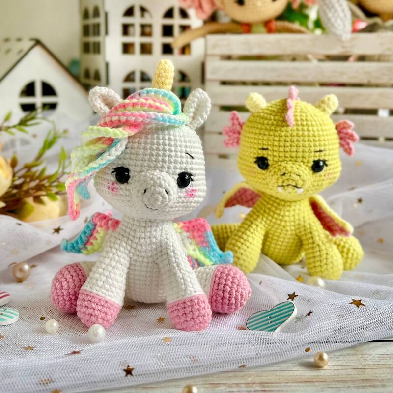 Ivy the Little Unicorn – Amigurumi Crochet Pattern - Image 2