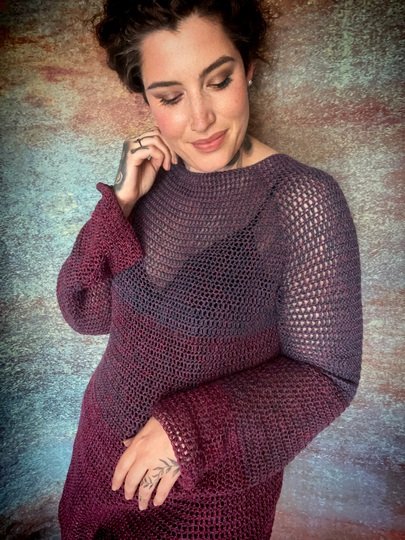 Häkelanleitung Pullover "MAIMELODIE"