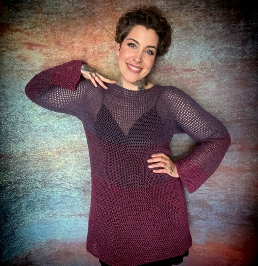 Häkelanleitung Pullover "MAIMELODIE"