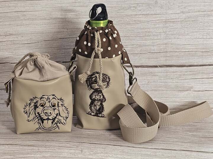 E-Book Flaschentasche Torsby - PDF Datei Nähanleitung und SM in 2 Größen