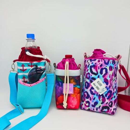 E-Book Flaschentasche Torsby - PDF Datei Nähanleitung und SM in 2 Größen