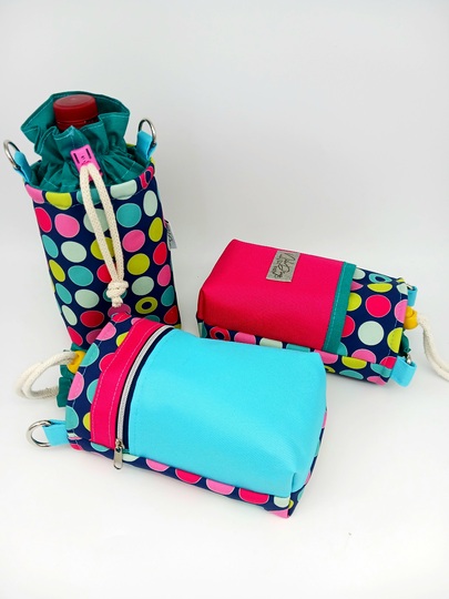 E-Book Flaschentasche Torsby - PDF Datei Nähanleitung und SM in 2 Größen